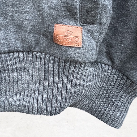 BUFFALO DAVID BITTON MENS SHERPA LINED HOODIE - Picture 5 of 6